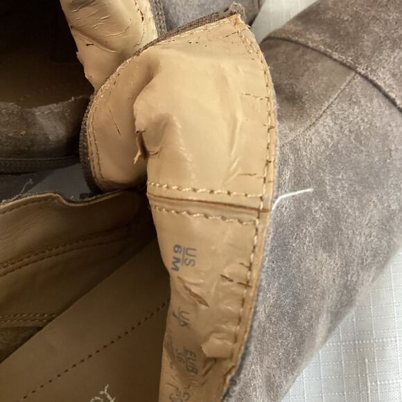 Naturalizer Tan Faux Suede Booties Size 6 - Picture 14 of 15